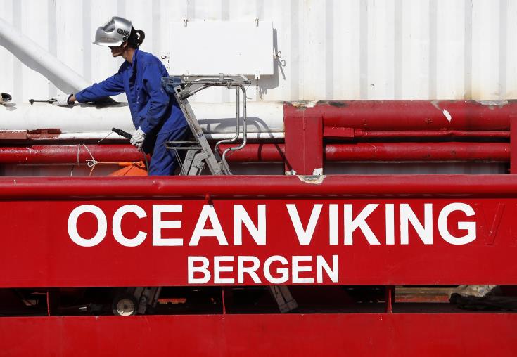 Το Ocean Viking διέσωσε στη Μεσόγειο 34 μετανάστες